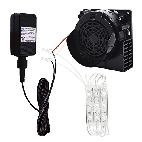 Soplador de aire de repuesto DONGERMAER 1A con adaptador de 1,5 A para inflables