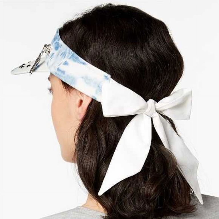 Steve Madden Cotton Studded Denim Visor (Denim, One Size  display picture 3