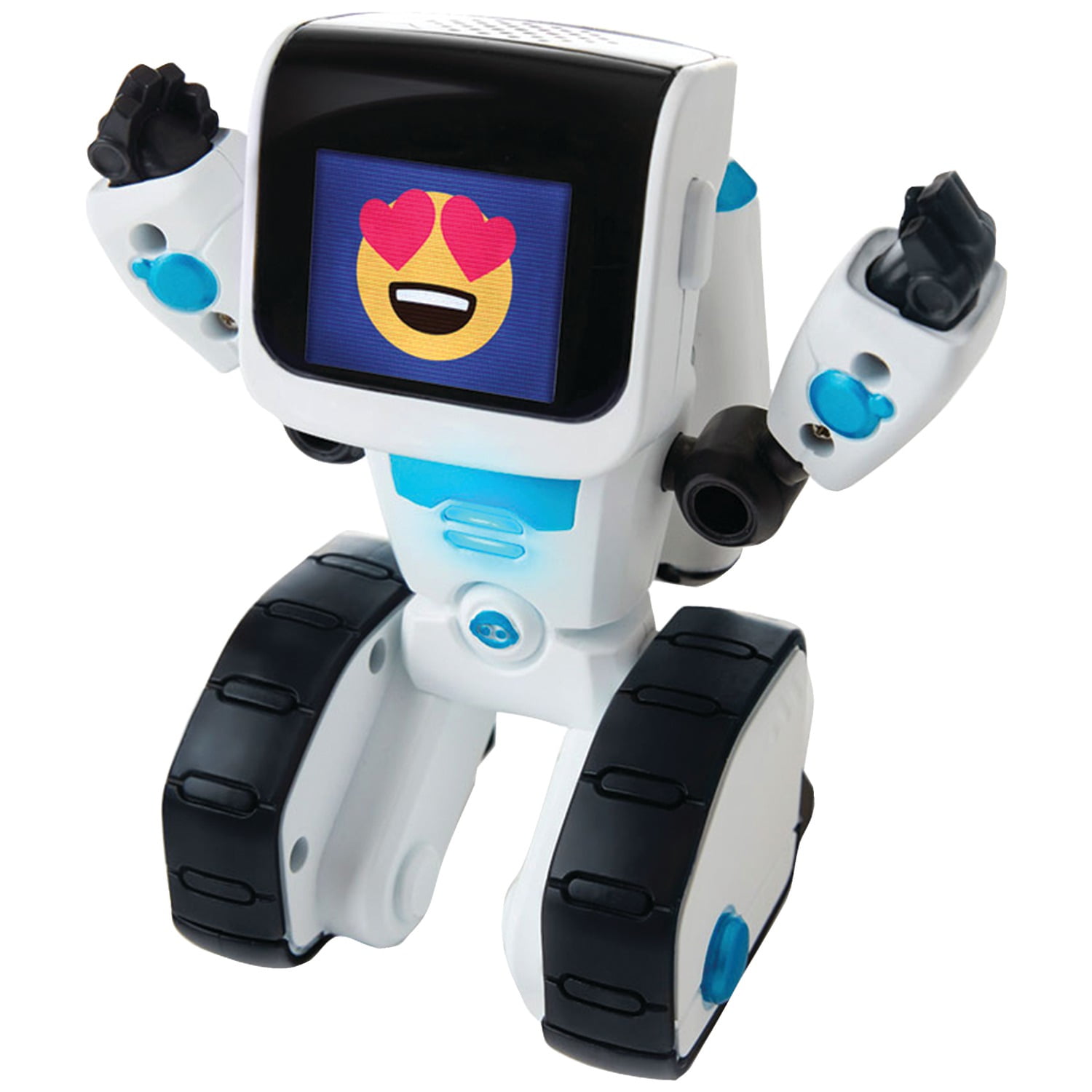 New WowWee COJI Robot Learn To Code With Smile Kids Programming Bluetooth Toys 