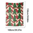 thumbnail image 2 of Christmas Blankets Soft Prints Fleece Throw Blanket for Winter Bedding Home Living Room Sofa Couch and Gift Throw Blanket Farmhouse Holiday Decor, 2 of 6