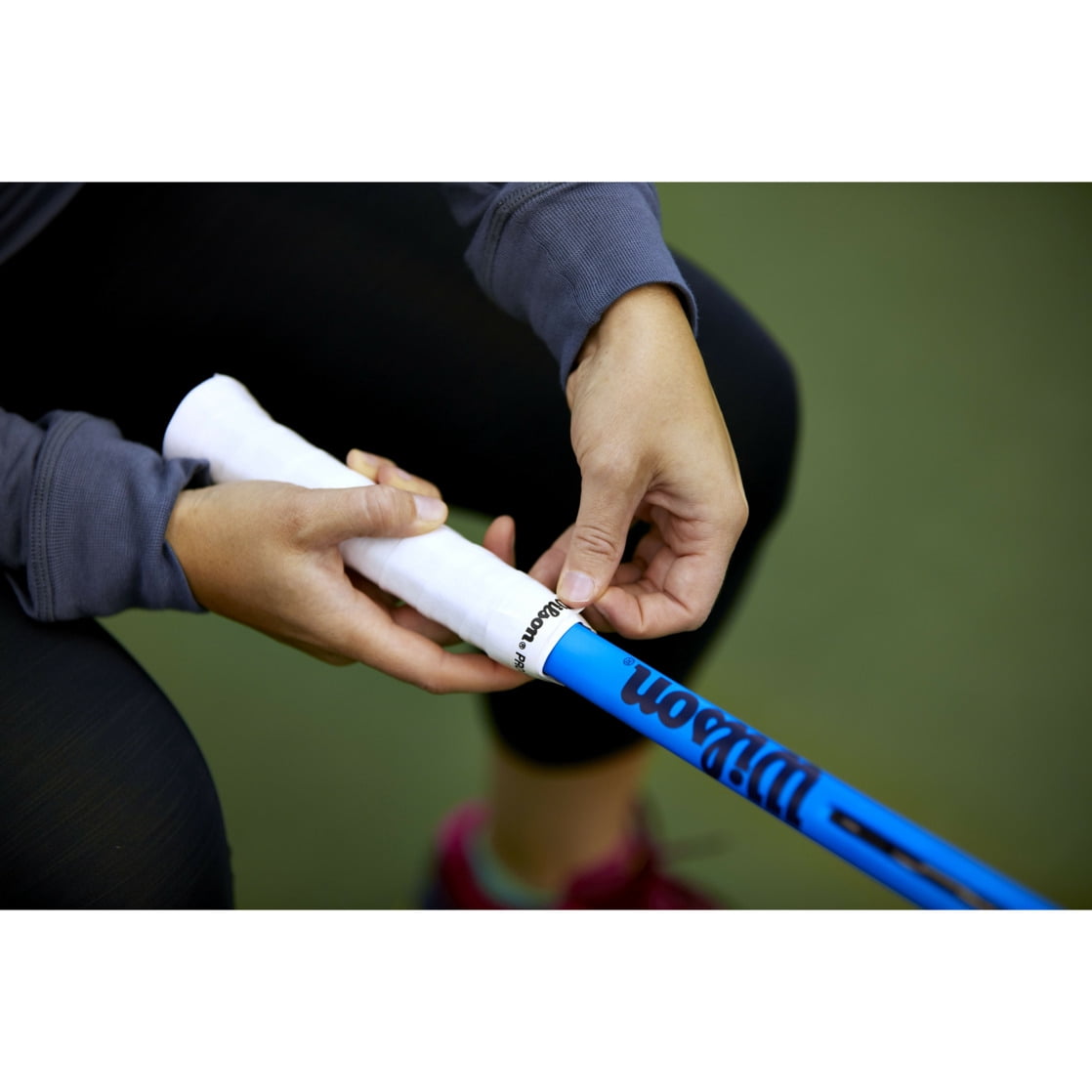Wilson Pro Tennis Racket Overgrip - White, 12 Pack