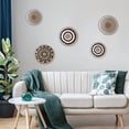 thumbnail image 4 of Nordic Style Multicolor Creative Rattan Wall Basket Wicker Wall Hanging Basket, 4 of 5