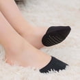 thumbnail image 6 of Ball of Foot Cushion Socks Women's Toe Cover with Padding Toe Topper Liner Socks No Show Half Socks with Sponge Cushion, 6 of 6