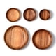 thumbnail image 3 of Bandeja de madera para el mal de amores Bandeja de madera para aperitivos Bandeja de madera redonda estilo occidental en lata Uso versátil, 3 of 5