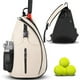 thumbnail image 1 of Bolsa para Raqueta de Bádminton | Mochila para Raqueta de Tenis con Correa Cruzada | Correa de Hombro Ajustable | Gran Capacidad | Bolsillos Antirrobo | Multi-Deporte para Mujeres Adultas, 1 of 9