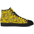 thumbnail image 4 of Aidianart Duck High Top Canvas Sneakers Womens High Top Shoes Size 5.5, 4 of 5