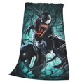 thumbnail image 3 of Manta Venom ligera y acogedora para sofá cama, de franela súper suave, de microfibra, para viajes, para todas las estaciones, para adultos y niños, 40 x 30 pulgadas, 3 of 8