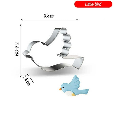 

Happy Easter Cookie Cutter Rabbit Egg Biscuit Cutter 3D Cartoon Bunny Molds Baking Tools Party Cupca
