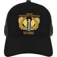 thumbnail image 4 of Army Emblem Warrant Officer CW4 Retired Baseball Cap Adjustable Mesh Trucker Hat, 4 of 8