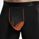 thumbnail image 5 of Pantalones largos para hombre, de color liso, ajustados, cálidos, de poliéster, 5 of 5