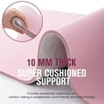 thumbnail image 4 of Umineux Extra Thick Yoga Mat, 72" x 24" x 0.4", Natural Rubber and TPE Non Slip, 4 of 8