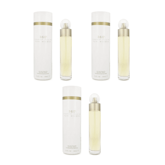 Paquete 3X2 360° 100 ML EDT Spray Perry Ellis Floral