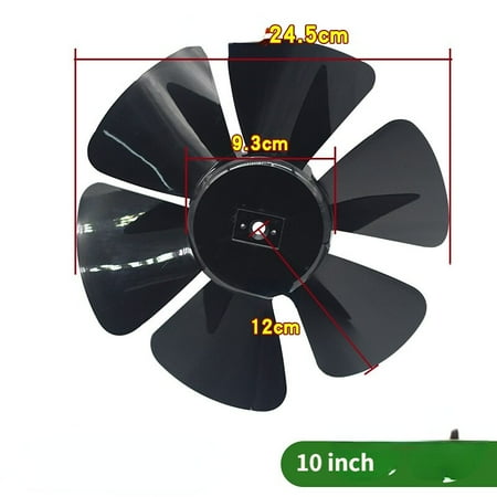 

1PC 10 inch plastic electric fan blade for Desk fan/wall fan/floor fan universal impeller replacement parts
