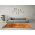 thumbnail image 3 of Ahgly Company Indoor Rectangle Oriental Orange Industrial Area Rugs, 8' x 10', 3 of 4