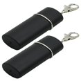 thumbnail image 4 of Cenicero de bolsillo portátil de 2 uds. Cenicero para fumar con llavero (negro) Likrtyny Para estrenar, 4 of 8