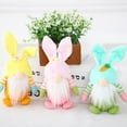thumbnail image 5 of Easter Bunny Table Decor Easter Gifts, Spring Decorations Indoor, Easter Gnome Table Decoration, Mantel Decor Easter Crafts for Adults(1PC), 5 of 5