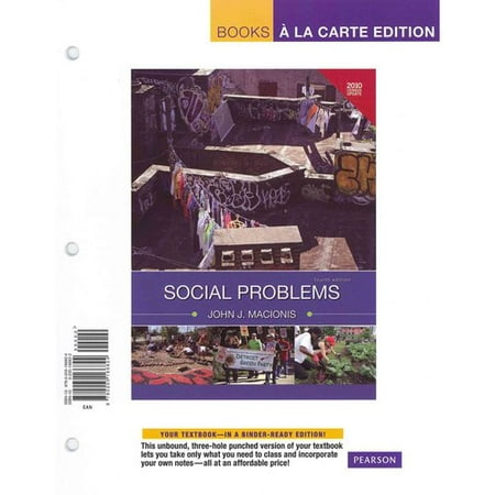 Social Problems, Census Update, Books a la Carte Edition