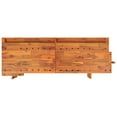 thumbnail image 5 of vidaXL Workbench with Drawers and Vices 75.6"x24.4"x32.7" Solid Wood Acacia, 5 of 8