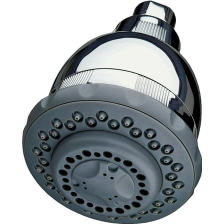 Culligan Filtered Shower Head WSH-C125 Rain Style - 1.8 GPM, Plastic, Chrome, Wall Mount