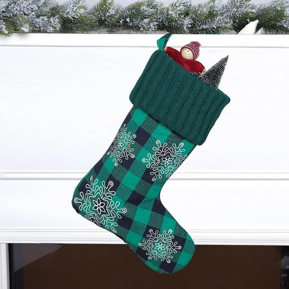 Giunmcul Tax Free Weekend Hot Style Christmas Stocking 18-inch Christmas Ornament Gift Bag Pet Christmas