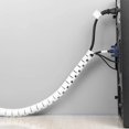 thumbnail image 1 of shiyou-Cable Management Sleeve Cord Organizer Concealer for TV/Computer/Office, 60 Inch Tools & Home Improvement Cable Sleeve Wrap Cover Cord Hider Management Wire Protector for Tidy Desk, 1 of 4