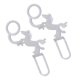 thumbnail image 5 of Silicone Kettle Grip Buckles 2pcs Horse Shape Handle Accessories for Tea Pots Easy to Use & Extends Kettle Lifespan, 5 of 5