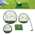 thumbnail image 1 of Golfing Target Practice Net, Golfing Chipping Net Polyester Net Versatile  for Indoor Outdoor Use, 1 of 7