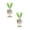O317 Green 10.6" 2Pack, variant on 2Pcs Easter Decorations Featherly Spring Easter Fabric Bird Easter Decoration Doll Cartoon Bird Tabletop Decoration Easter Atmosphere Layout Props Desktop Ornament 10.6"X10.6" Happy 2026!