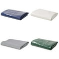 thumbnail image 4 of vidaXL Tarpaulin Tarp with Grommets for RV Boat Camping Pool Cover Gray Canvas, 4 of 28