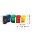 thumbnail image 4 of Mini Recycling Bin for Desk - with Lid, Pen Holder, Durable, for Office and Home, Stylish and Functional, 4 of 8