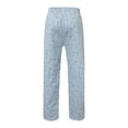 thumbnail image 5 of Mens Pajama Pants Thin Comfortable Pattern Home Long Air Conditioned Pj Pants for Men, 5 of 7