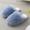 Blue, variant on Plush Fuzzy Closed-Toe House Slippers for Women Soft & Warm Multi-Color