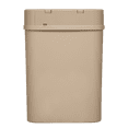 thumbnail image 2 of Nine Stars 3-Gallon Motion Sensor Automatic Bathroom Trash Can, Plastic, Almond Biscuit, 2 of 8