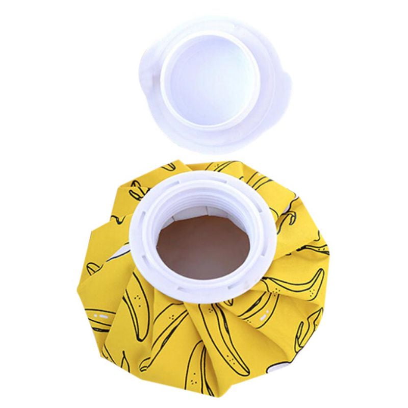 Wisremt Hot And Cold Multi-purpose Physiotherapy Bag Warm Water Bag White Strawberry Pattern Hot Water Bottles