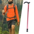 thumbnail image 2 of Anti-skid Crutch Adjustable Trekking Pole High-grade Aluminum Alloy Walking Stick for Stability Comfort, 2 of 4