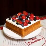 Fat Daddio's PSQ-10103 Anodized Aluminum Square Cake Pan, 10 x 3 inch
