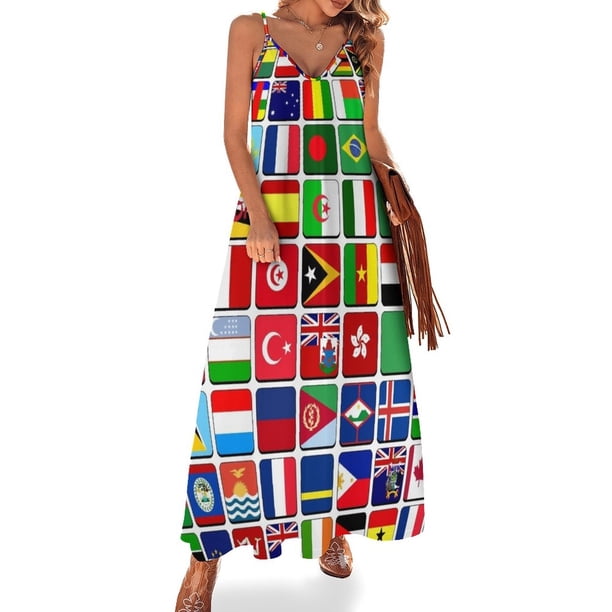Vestido sin mangas One World Vestido de mujer Vestidos largos Ropa de mujer novedades