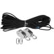 thumbnail image 5 of Stainless Steel Pulley Set 25MM Single Pulley Set With 30m Nylon Rope And 2Pcs PVC Carabiner Buckle Accessory ANGGREK Stainless Steel Pulley sET, 5 of 8