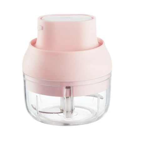 

100Ml Household Mini Garlic Masher Portable Electric Meat Grinder Supplementary Food Mixing Machine