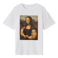 thumbnail image 4 of Camiseta para mujer con cuello redondo, camiseta de recuerdo de verano para el trabajo, playa, uso diario, regalo del día de San Valentín L, 4 of 10