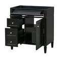 thumbnail image 3 of Nmkwnr 30" Bathroom Storage Cabinet with 2 Drawers and 1 Door, Bathroom Vanity without Top Sink, 3 of 7