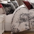 thumbnail image 5 of Bebejan French Linen 5 Piece Reversible Comforter Set, Queen, 100% Cotton Sateen, Reversible, All Season, Cozy Comfort, 5 of 12