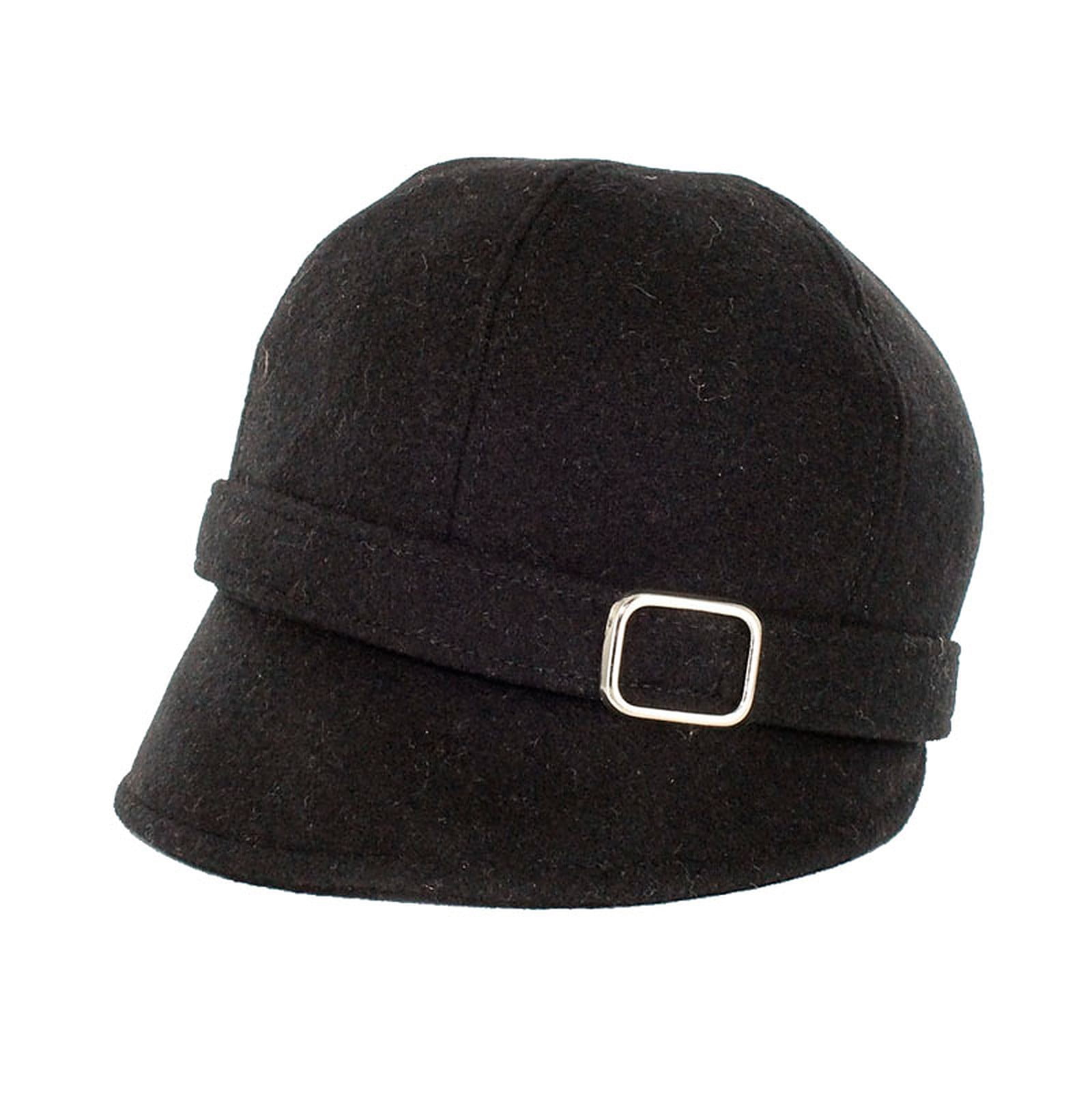 Women's Irish Bucket Hat with Tweed Accents - Black - Large - The Vermont Country Store