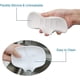 thumbnail image 4 of 2 Silicone Soap Dish, Self Draining Soap Holder, Soap Dish For Shower Kitchen Bathroom Countertop Soap Saver Tray, White, 4 of 5