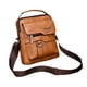 thumbnail image 1 of Bandolera de piel para hombre, impermeable, 390 g, 21 x 5 x 24 cm, 1 of 2