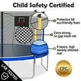 thumbnail image 6 of 14FT Trampoline for Kids, SHINPT Outdoor Trampoline with Basketball Hoop, Kids Trampoline 14ft Meets ASTM Standard, Large Trampoline with Net for Backyard, 14' Trampoline Outdoor for Best Gift, 6 of 10