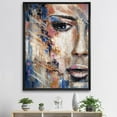 thumbnail image 3 of Designart Portrait Of A Young Woman IV FLOAT FRAME WALL ART, 3 of 4