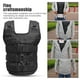 thumbnail image 4 of BRIGHTFUFU Chaleco con peso ajustable, chaleco con peso para gimnasio, chaleco con peso para hombres y mujeres, chaleco con peso para correr, gimnasio y entrenamiento de fuerza, 4 of 7