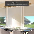 thumbnail image 2 of Red Lantern Bamboo Window Shade Blind - White 48" W, 2 of 7