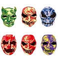 thumbnail image 4 of Pegatinas De Pared De Calavera De Halloween Luminosas De Terror Sala De Estar Dormitorio Pared De Fondo Pegatinas De Pared Decorativas Creativas 6 Piezas Methold HA022118-00, 4 of 7